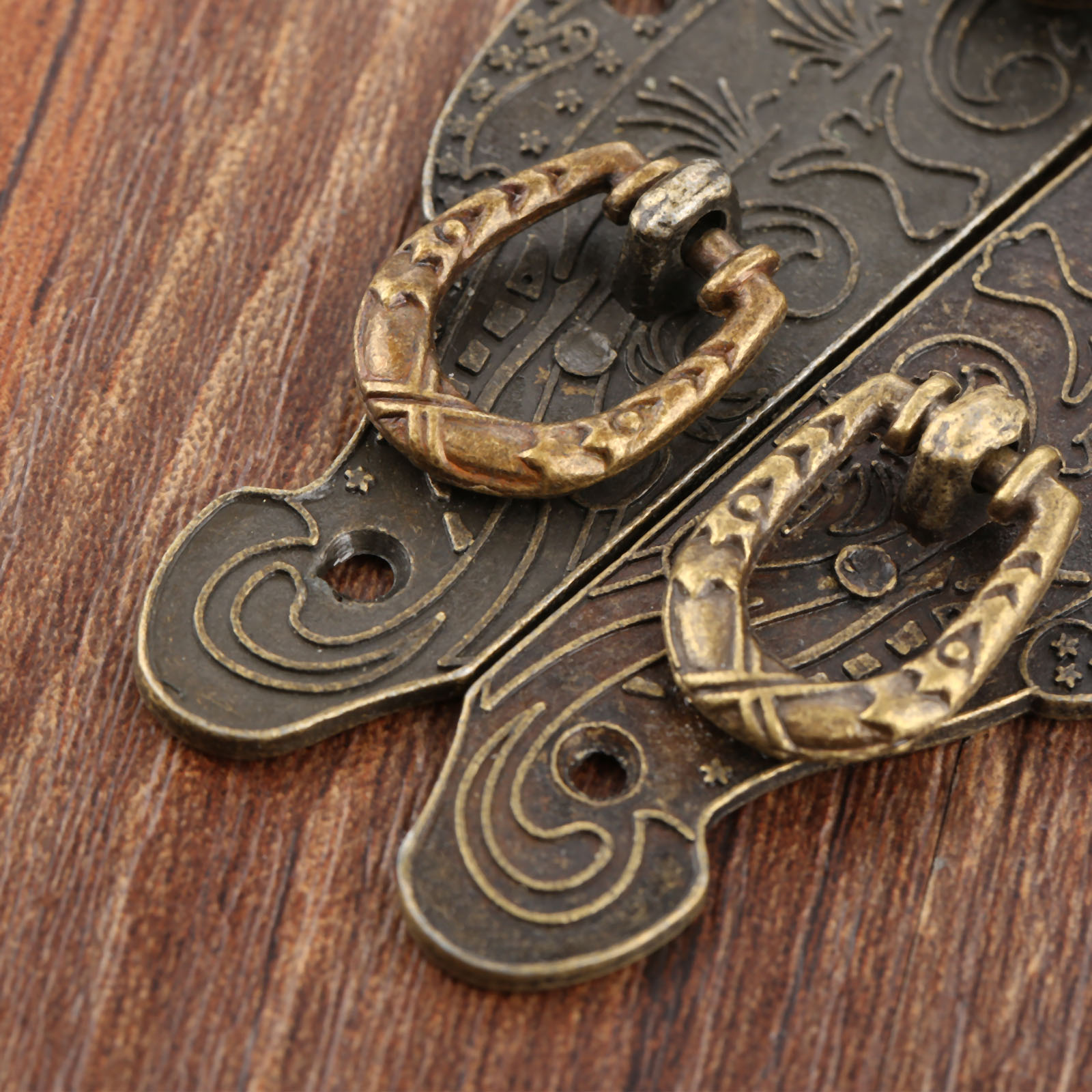 Furniture Hardware Suppliers - 1PC Antique Box Latch Hasp Vintage