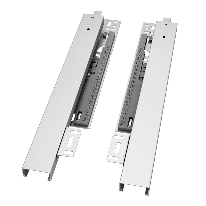 Drawer Slide Pair - Push To Open 1 Pair Undermount