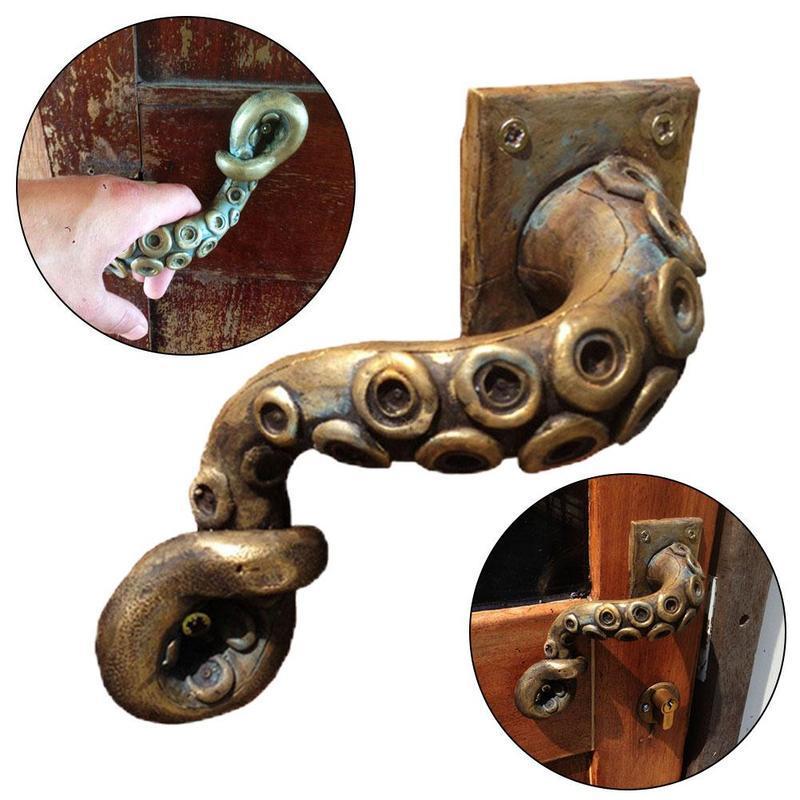 Furniture Hardware Suppliers - Vintage Octopus Door Knob Outdoor Hook