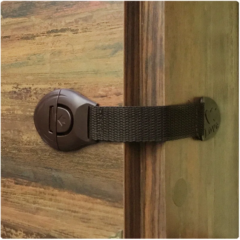 5pcs/lot Brown Cabinet Safety  - Furniture Hardware Suppliers review and price