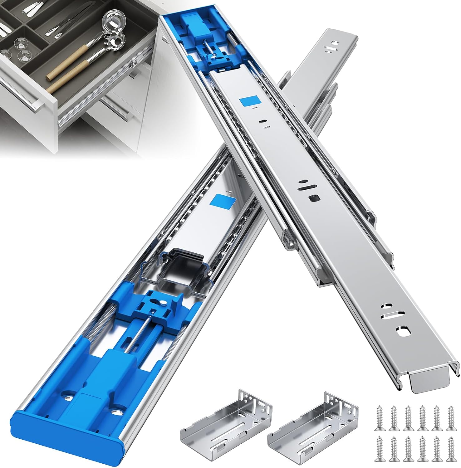 14 Inch Full Extension Soft Cl - Drawer Slide Pair review and price