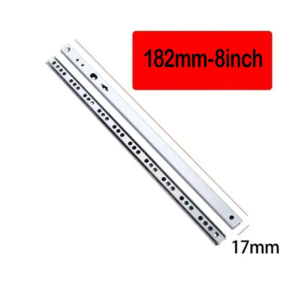 2PCS Smooth Glide Bearing Draw - Drawer Slide Pair review and price