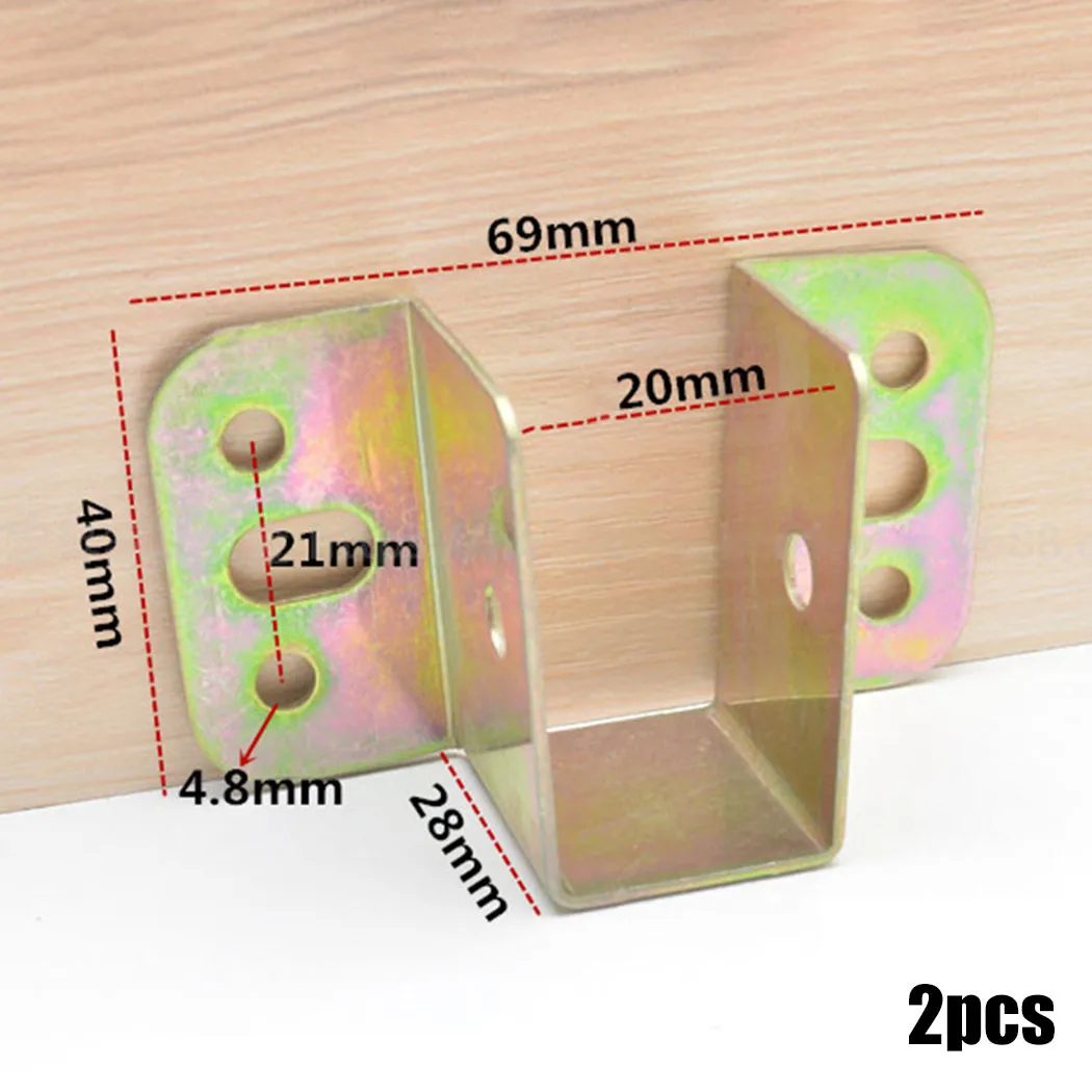 2pcs U Shaped Metal Bed Bracke - Furniture Hardware Suppliers review and price