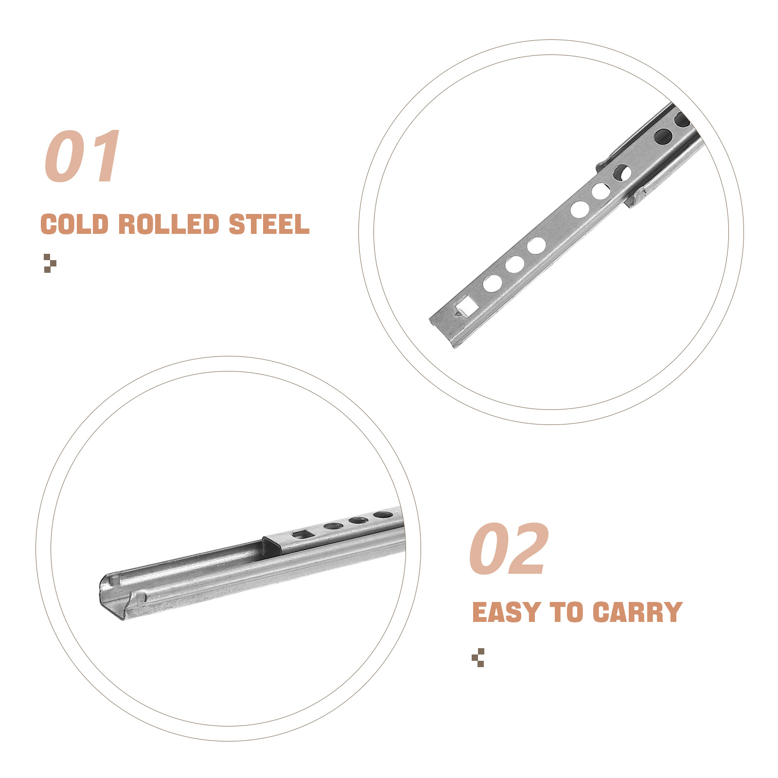2pcs Detachable Drawer Slides  - Drawer Slide Pair review and price