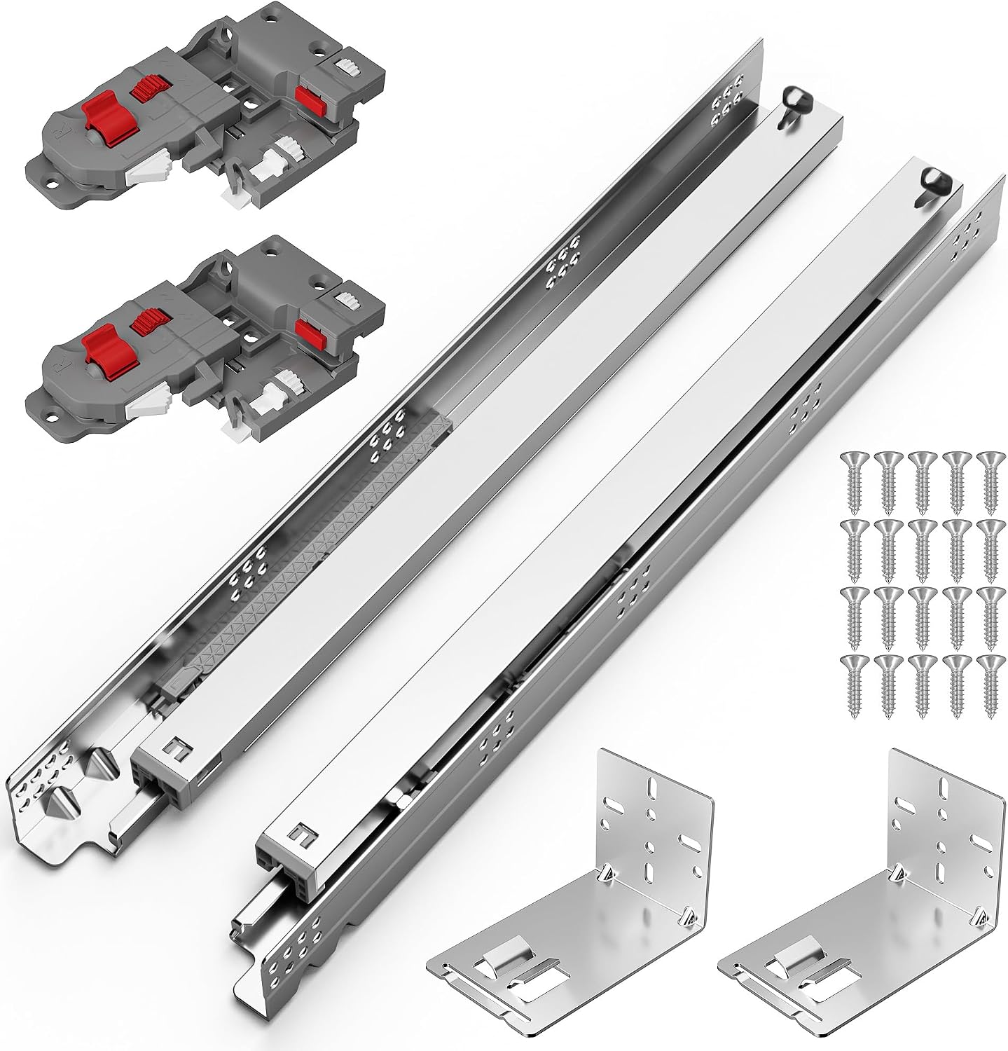 21 Inch Undermount Soft Close  - Drawer Slide Pair review and price