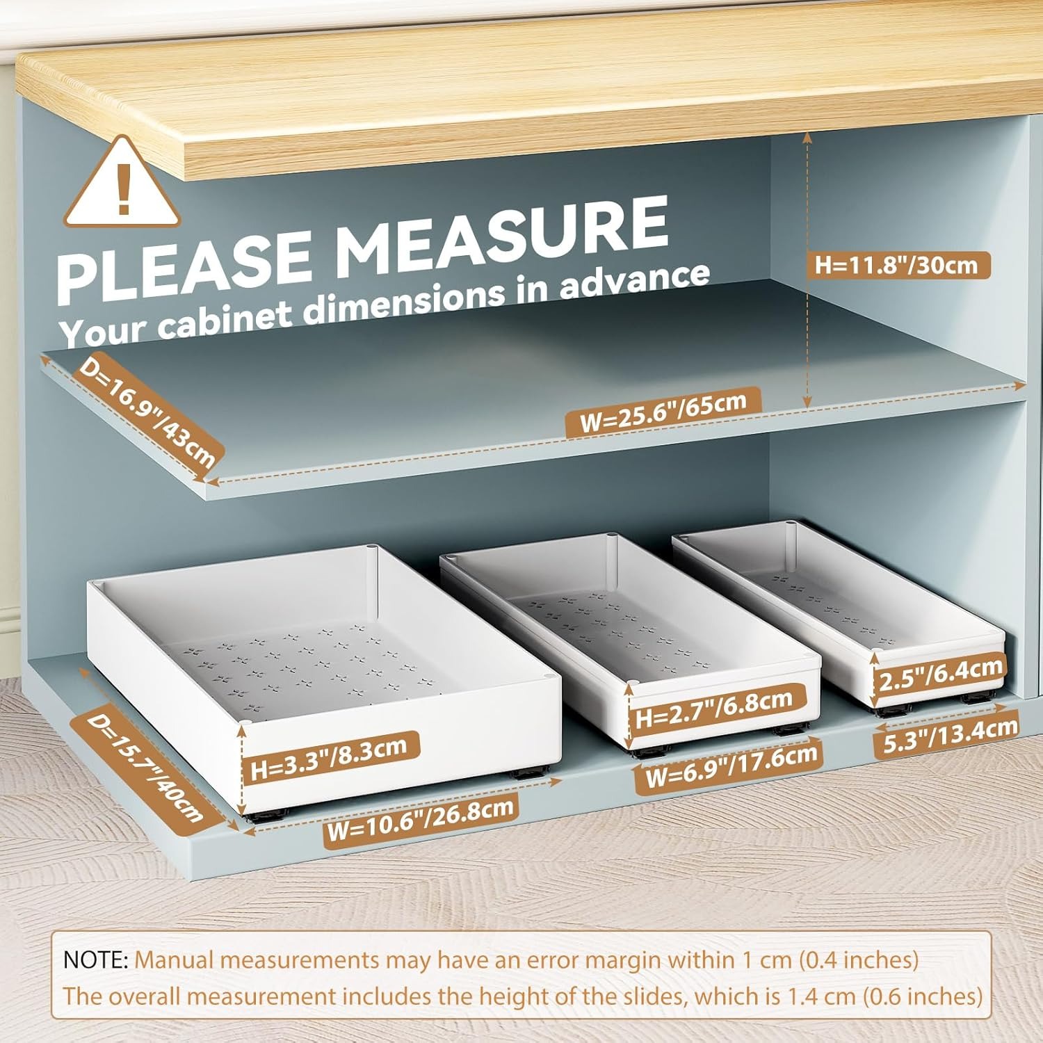 1-2pcs Kitchen Organizer Pull  - Drawer Slide Pair review and price