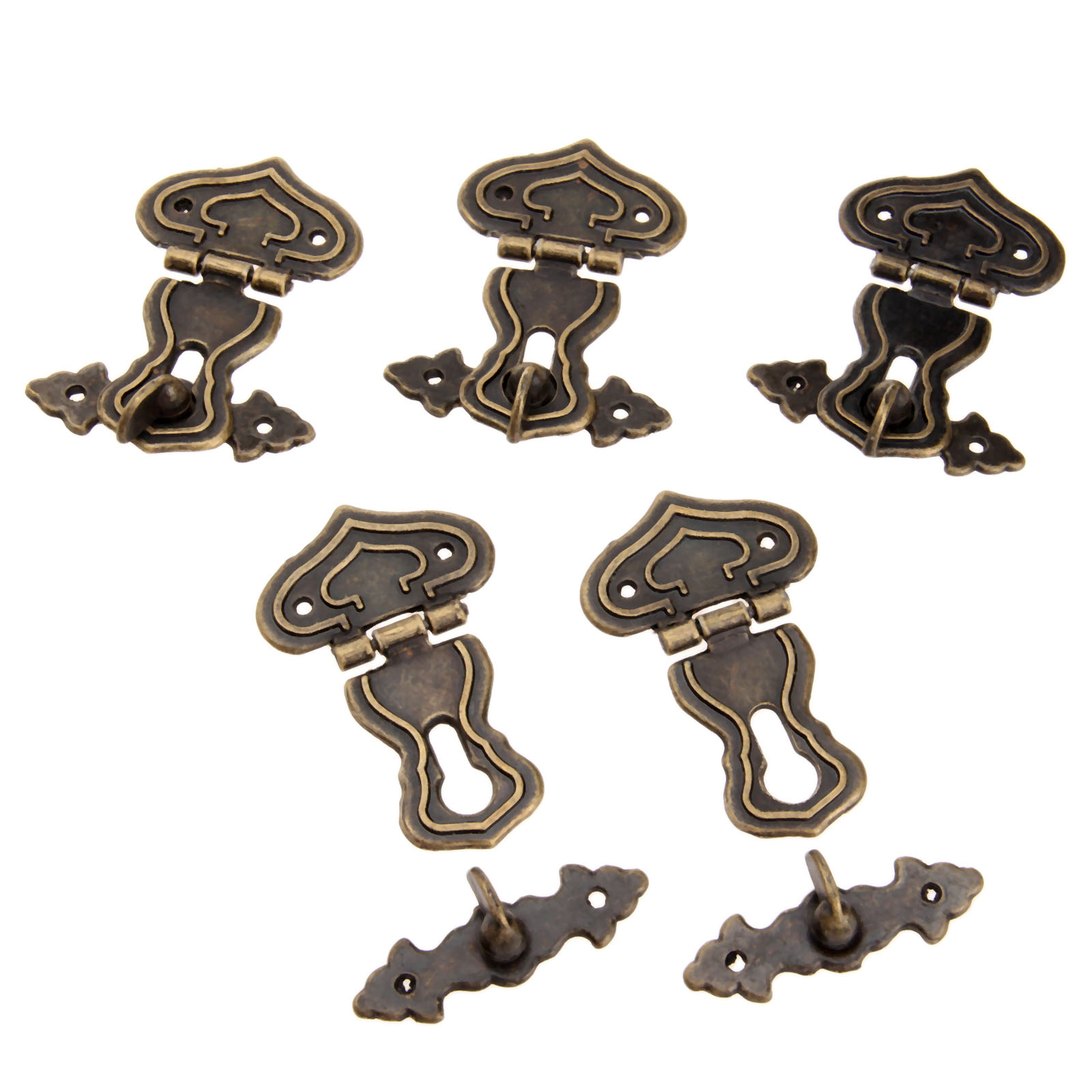 5Pcs 63x47mm Antique Metal Loc - Furniture Hardware Suppliers review and price